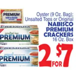 Bravo Supermarkets NABISCO PREMIUM CRACKERS offer