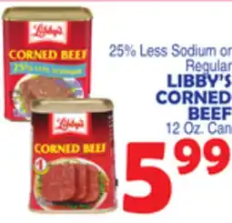 Bravo Supermarkets LIBBY'S CORNED BEEF offer