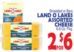 Bravo Supermarkets LAND O LAKES ASSORTED CHEESE offer