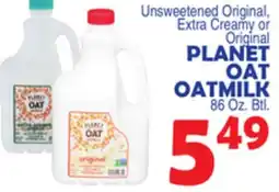 Bravo Supermarkets PLANET OAT OATMILK offer