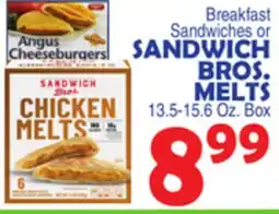 Bravo Supermarkets SANDWICH BROS. MELTS offer