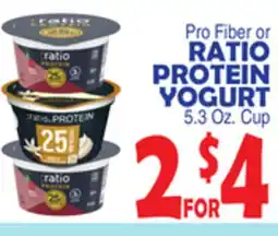 Bravo Supermarkets RATIO PROTEIN YOGURT offer