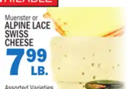 Bravo Supermarkets ALPINE LACE SWISS CHEESE offer