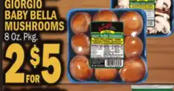 Bravo Supermarkets GIORGIO BABY BELLA MUSHROOMS offer