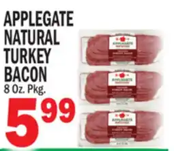 Bravo Supermarkets APPLEGATE NATURAL TURKEY BACON offer