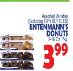 Bravo Supermarkets ENTENMANN'S DONUTS offer