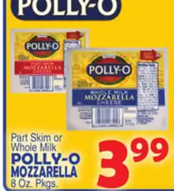 Bravo Supermarkets POLLY-O MOZZARELLA offer