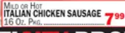 Bravo Supermarkets ITALIAN CHICKEN SAUSAGE offer