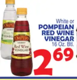 Bravo Supermarkets POMPEIAN RED WINE VINEGAR offer