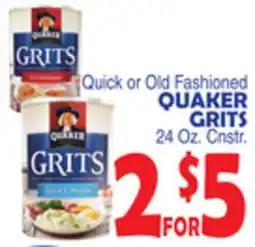 Bravo Supermarkets QUAKER GRITS offer