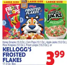 Bravo Supermarkets KELLOGG'S FROSTED FLAKES offer