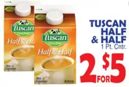 Bravo Supermarkets TUSCAN HALF & HALF offer