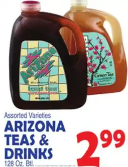 Bravo Supermarkets ARIZONA TEAS & DRINKS offer