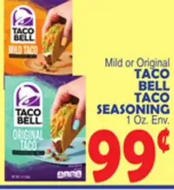 Bravo Supermarkets TACO BELL TACO SEASONING offer