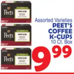 Bravo Supermarkets PEET'S COFFEE K-CUPS offer