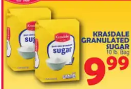 Bravo Supermarkets KRASDALE GRANULATED SUGAR offer
