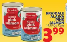 Bravo Supermarkets KRASDALE ALASKA PINK SALMON offer