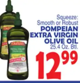 Bravo Supermarkets POMPEIAN EXTRA VIRGIN OLIVE OIL offer
