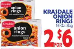 Bravo Supermarkets KRASDALE ONION RINGS offer