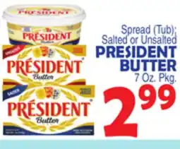 Bravo Supermarkets PRESIDENT BUTTER offer