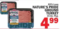 Bravo Supermarkets NATURE'S PRIDE GROUND TURKEY offer