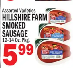 Bravo Supermarkets HILLSHIRE FARM SMOKED SAUSAGE offer