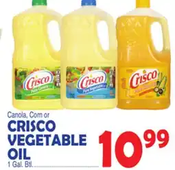 Bravo Supermarkets CRISCO VEGETABLE OIL offer