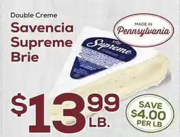 DeCicco & Sons Savencia Supreme Brie offer