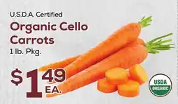 DeCicco & Sons Organic Cello Carrots offer