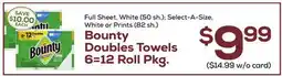 DeCicco & Sons Bounty Doubles Towels offer