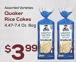 DeCicco & Sons Quaker Rice Cakes offer