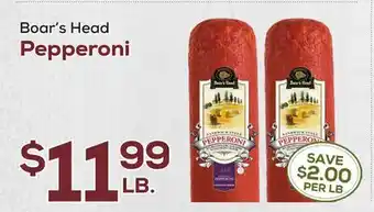 DeCicco & Sons Boar's Head Pepperoni offer