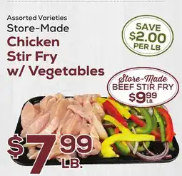 DeCicco & Sons Store-Made Chicken Stir Fry w/ Vegetables offer