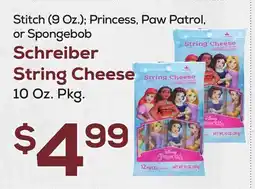 DeCicco & Sons Schreiber String Cheese offer