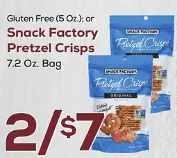 DeCicco & Sons Snack Factory Pretzel Crisps offer