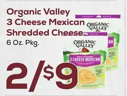 DeCicco & Sons Organic Valley 3 Cheese Mexican Shredded Cheese offer