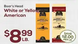 DeCicco & Sons Boar's Head White or Yellow American offer