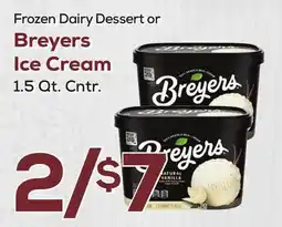 DeCicco & Sons Frozen Dairy Dessert or Breyers Ice Cream offer