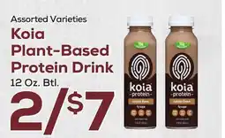 DeCicco & Sons Koia Plant-Based Protein Drink offer