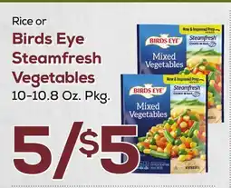 DeCicco & Sons Birds Eye Steamfresh Vegetables offer