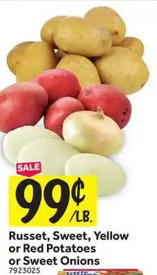 Stop&Shop Russel, Sweet, Yellow or Red Potatoes or Sweet Onions offer