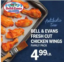Kings Food Markets BELL & EVANS FRESH CUT CHICKEN WINGS offer