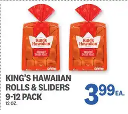 Kings Food Markets KING'S HAWAIIAN ROLLS & SLIDERS offer