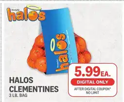 Kings Food Markets HALOS CLEMENTINES offer
