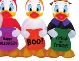Lowe's 4.7-ft Freestanding Lighted Disney Donald Duck Trick or treat Inflatable offer