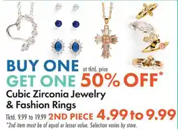 Boscov's Cubic Zirconia Jewelry & Fashion Rings offer