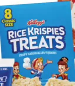 CVS Kellogg's Rice Krispies treats or pop-tarts 7-8 ct offer