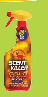 Runnings Scent Killer Gold Spray offer