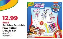 Runnings Scribble Scrubbie Paw Patrol Deluxe Set offer