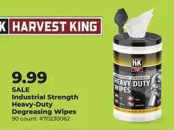 Runnings Industrial Strength Heavy-Duty Degreasing Wipes offer